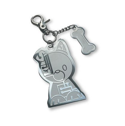 Robo Pup Keychain